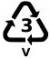 Recyclingcode Polyvinylchloride
