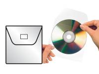 3L zelfklevende CD/DVD-sleeves klep